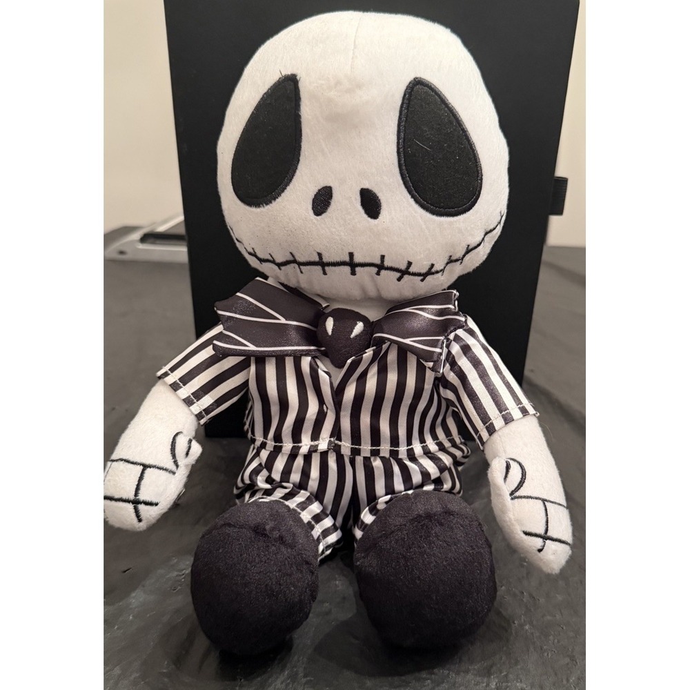 Disney Nightmare Before Christmas Jack Skellington Plush Doll Toy 10"